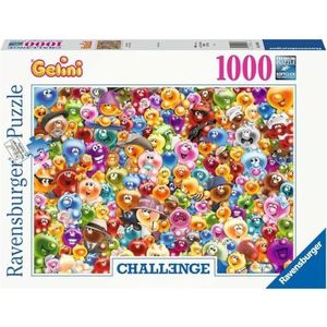 Heel veel Gelini Puzzel (1000 stukjes) - Kleurrijke Ravensburger puzzel met Gelini thema