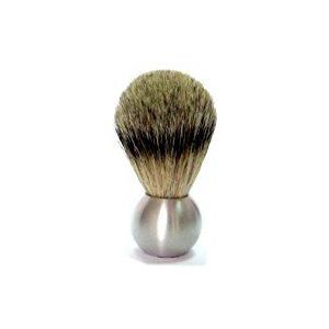 Golddachs Scheerkwast aluminium kogelflits, 100% das-geplukt haar