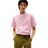 Tommy Hilfiger - Heren S/S Shirt - Roze - 3XL