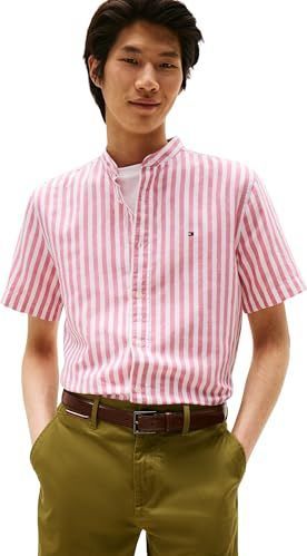 TOMMY HILFIGER Overhemd  pitaja roze / wit