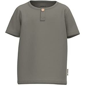 Bestseller A/S Jongens NMMHUMUS SS TOP T-shirt, Dried Sage, 98, Dried Sage, 98 cm