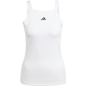 adidas Dames AEROREADY Train Essentials Minimal Branding Tank Top, White/Black, XXS