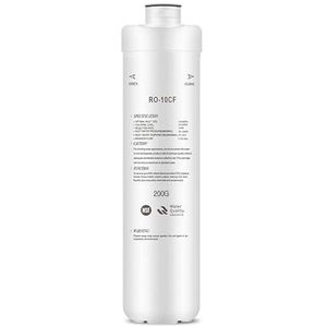 Aquavie Technologie - Reservemembraan voor omgekeerde osmose-systeem (RO-10CF-200G) - 750L/dag - Compatibel met OsmoDRINK