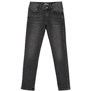 s.Oliver Junior Jeans voor jongens, Seattle Slim fit, grijs, 140, Grijs, 140