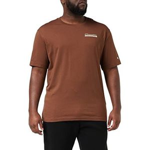 Champion Eco Future Graphic T-shirt voor heren, Bruin, XS