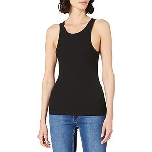 ONLY Dames Onlkenya Life Rib Tank JRS Noos Top, zwart, L