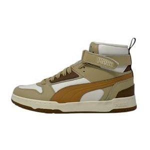 PUMA Unisex Rbd Game Lthr Sneaker, Alpine Sneeuw Karamel Latte Haute Koffie Zand Duin, 42 EU