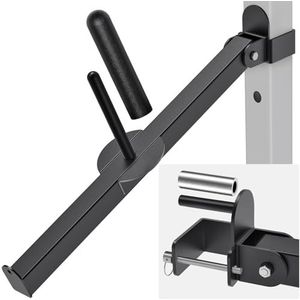 Kipika Belt Squat Lever Arm Attachment voor 3 ""x 3"" vierkante buis stroomkooien met 1"" of 5/8"" gat - landmine bevestiging voor krachttraining - compatibel met 1"" en 2"" halterschijven