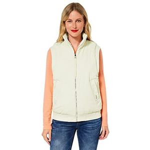 Street One dames omkeerbaar vest, Cool Cream, 46