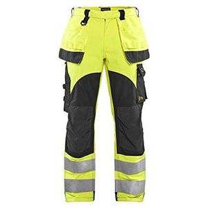 Blaklader 158915123389C46 Multinorm Inharent werkbroek, High Vis geel/marineblauw, maat C46