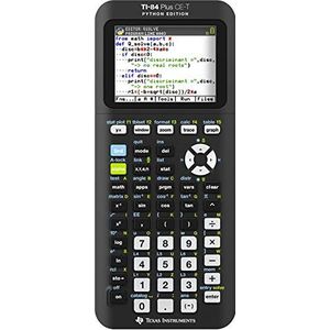 TEXAS INS. TI-84 PLUS CE-T Python Edition Graphing rekenmachine