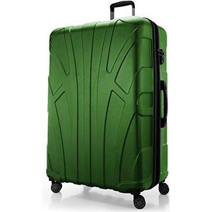 SUITLINE Extra grote reiskoffer, harde koffer, XL trolley, rolkoffer met uitbreiding, groen (groen) - 88011072