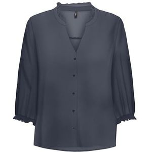 Onlnova Life Vis 3/4 Rina Top, blauw (ombre blue), S