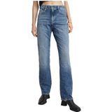 G-Star RAW Viktoria High Straight Jeans, blauw (Sun Faded Paradiso Blue D23959-d434-g330), 26W x 32L