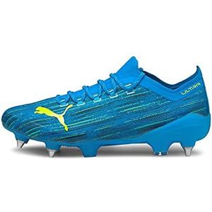 PUMA Unisex's Ultra 1.2 Mxsg Voetbalschoen, Nrgy Blauw Geel Alert, 38 EU