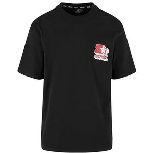 Starter Black Label Heren T-Shirt Starter Established 1971 Tee Black M, zwart, M