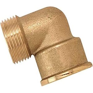 Boutté 2111006 hoekstuk, messing, mannelijk/vrouwelijk, 26 x 34
