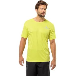 Jack Wolfskin Peak Graphic T M T-shirt, Firefly, M heren, Firefly, M