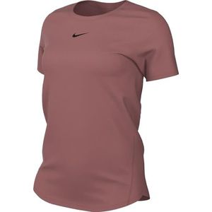Nike One Classic Dri-Fit T-Shirt voor dames Canyon Pink/Black M