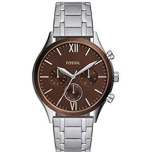 Fossil BQ2717 Mens Fenmore horloge, bruin, bruin, BQ2717-AMZUK, Bruin, BQ2717-AMZUK