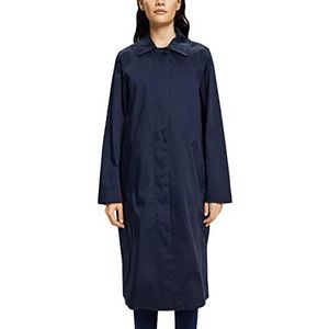ESPRIT Dames 013EE1G362 jas, 400/NAVY, L, 400/marineblauw, L