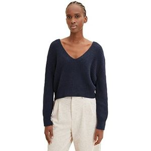 TOM TAILOR Denim Dames trui 1035893, 10668 - Sky Captain Blue, XXL