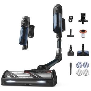 Rowenta RH9LC0 X-Force Flex 12.60 Neo Aqua steelstofzuiger, Allergy Aqua-model, diepreinigend vermogen, Aerospin-technologie, Flex-buis, Geproduceerd in Frankrijk