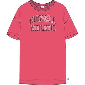 RUSSELL ATHLETIC T-shirt voor dames, fiery red, S