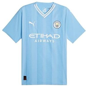 Sportshirt - 2023-24 Home Kit - Manchester City - Blauw - Polyester