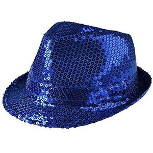 Dress Up America Sequin Fedora hoed voor volwassenen
