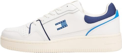 Veters - Wit/Navy - Plateau - Vetersluiting - Laag