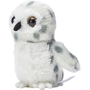 Aurora World 31345 - knuffeldier - mini flopsia - sneeuwuil, 8 inch / 20,5 cm