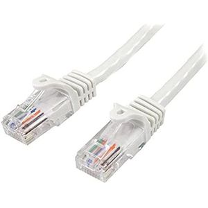 StarTech.com Cat5e Ethernet netwerkkabel met snagless RJ45 connectors - UTP kabel 10m wit