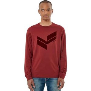 Kaporal Rico T-shirt voor heren, Bordeaux, S