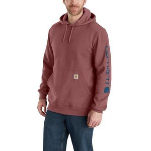 Carhartt - Sleeve Logo - Hoodie - Apple Butter Heather - Katoen-Polyester - 356 gsm