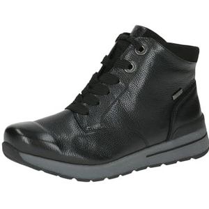 Caprice - 9-26220 Enkellaarsje - Zwart - Leer - H-breedte