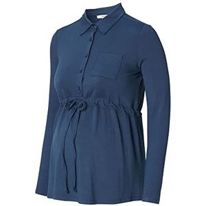 ESPRIT Maternity Dames Nursing Long Sleeve T-Shirt, Dark Blue-405, XL