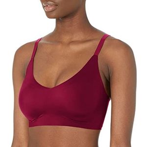 True & Co Dames True Body Triangle Convertible Strap BH, Beet Rood, M