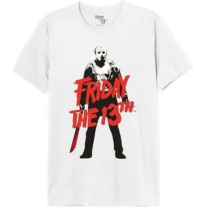 Friday the 13TH T-shirt heren, Wit, M