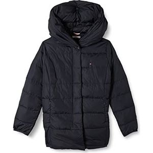 Tommy Hilfiger Dames moderne Wrap Hooded Donsjack Gewatteerde jassen, Desert Sky, XXL, woestijn hemel, XXL