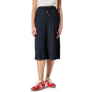 Cecil - Gestructureerde Rok - Blauw - Dames