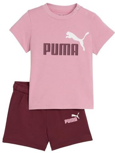 PUMA - Set 'Minicats Essentials' - Rosa - 2-delig - Shirt en Broek