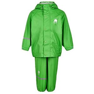 Celavi Unisex Basic Suit Solid Regenjas, Groen, 140 cm
