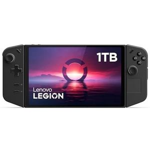 Lenovo Legion Go Gaming-console, display Touch 8,8 inch 2,5 K, 144 Hz (AMD Ryzen Z1 Extreme processor, 1TB SSD, 16 GB RAM, WiFi 6E, Windows 11 Home), Shadow Black