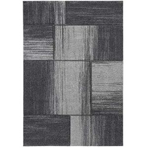 Luxor Living laagpolig tapijt Pallencia modern geweven tapijt in 160x230 cm grijs