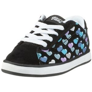 Vans Z MERCER VDCZ26J, unisex - kindersportschoenen - skateboarding, zwart, ((BubbleHearts) zwart/hyacinth)