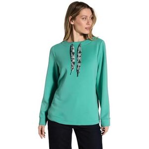 Cecil - B303038 TOS - Dames Sweatshirt - Aventurijn Groen - Modal