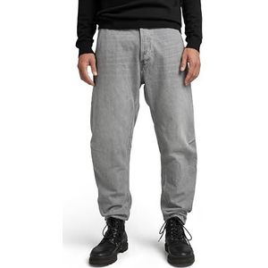 G-STAR RAW Grip 3d Relaxed Tapered Jeans heren, Grijs (Faded Grey Limestone D109-d126), 27W / 32L