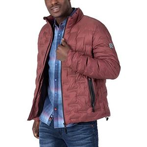 Timezone Heren Bonded Jacket 4, Amarone rood, XL