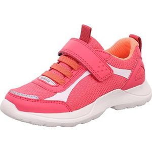 superfit Rush meisjes Sneakers, Felroze/oranje 5500, 24 EU